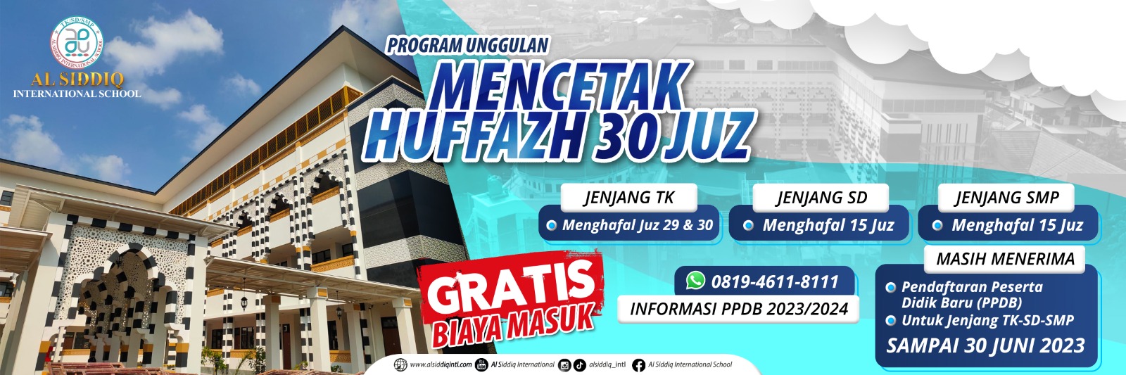 Sekolah International Masuk nya Gratis???