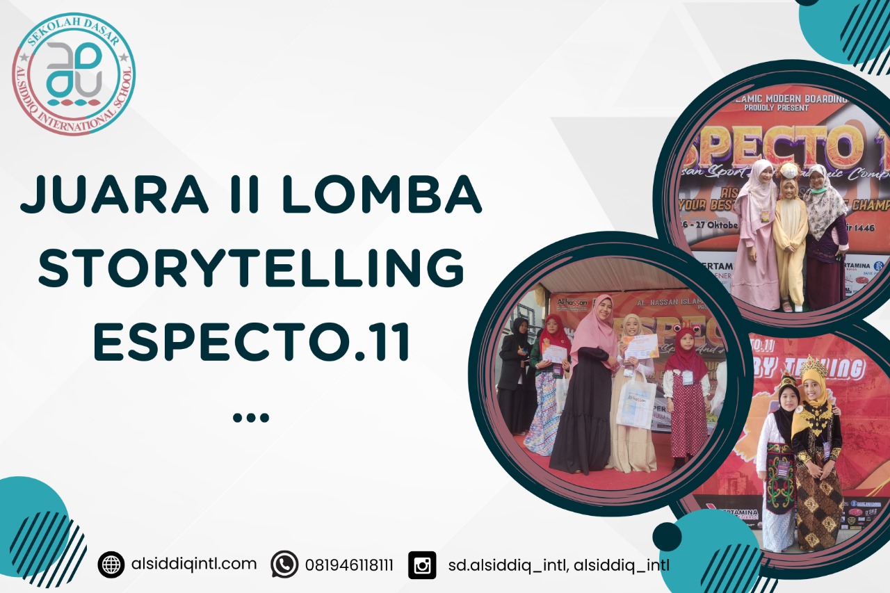 Primary Student Wins 2nd Place in ESPECTO.11, 2024 Storytelling Competition
