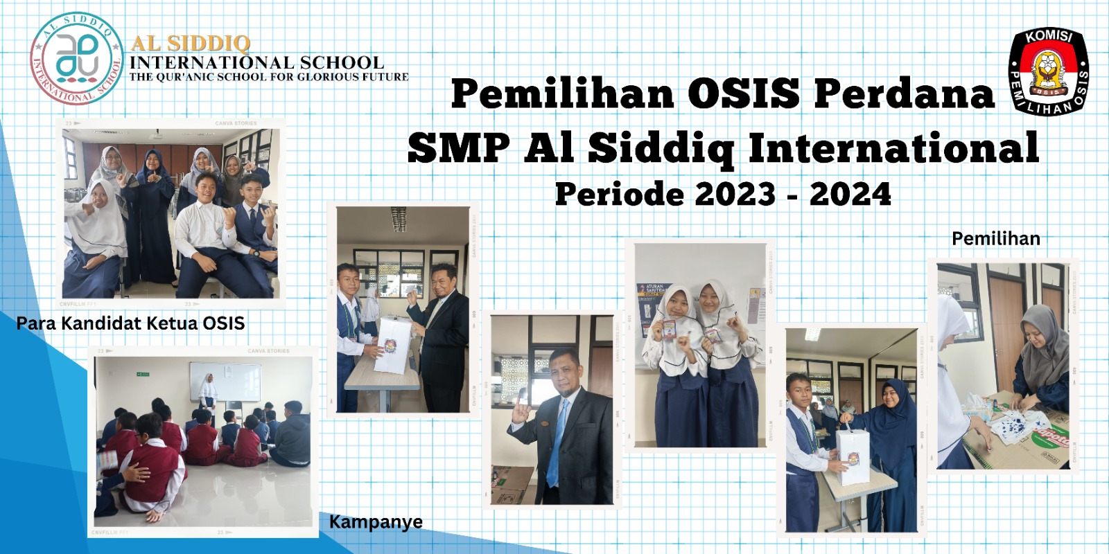 Pemilihan OSIS Perdana SMP Al Siddiq International