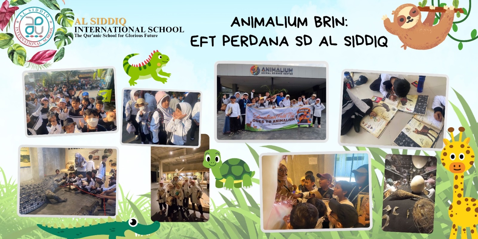 Animalium BRIN: The First Educational Field Trip of Al Siddiq Primary School