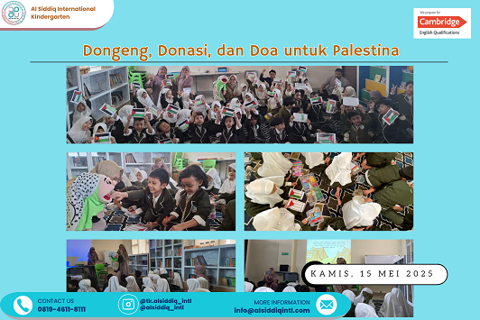 Satu Hari di TK Al Siddiq: Dongeng, Donasi, dan Doa untuk Palestina