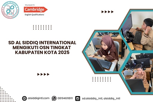 SD Al Siddiq International Mengikuti OSN Tingkat Kabupaten Kota 2025