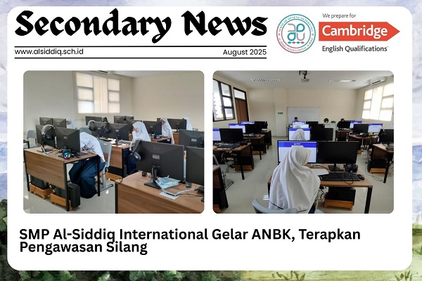 SMP Al-Siddiq International Gelar ANBK, Terapkan Pengawasan Silang