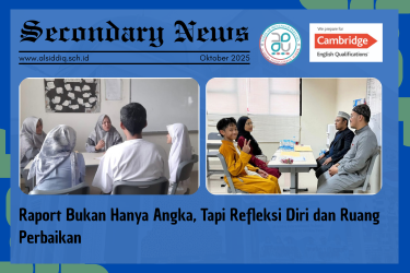 Raport Bukan Hanya Angka, Tapi Refleksi Diri dan Ruang Perbaikan