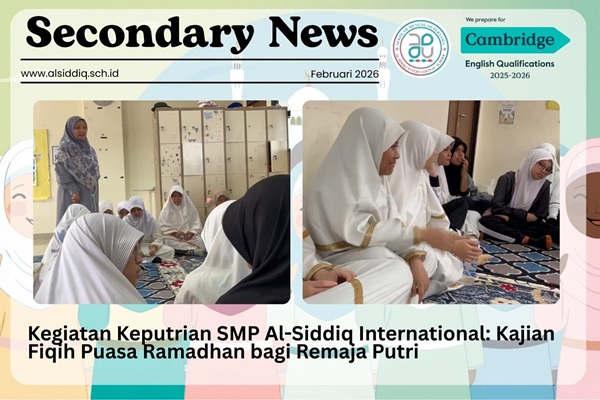 Kegiatan Keputrian SMP Al-Siddiq International: Kajian Fiqih Puasa Ramadhan bagi Remaja Putri