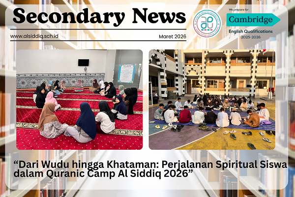 Perjalanan Spiritual Siswa dalam Quranic Camp Al Siddiq 2026