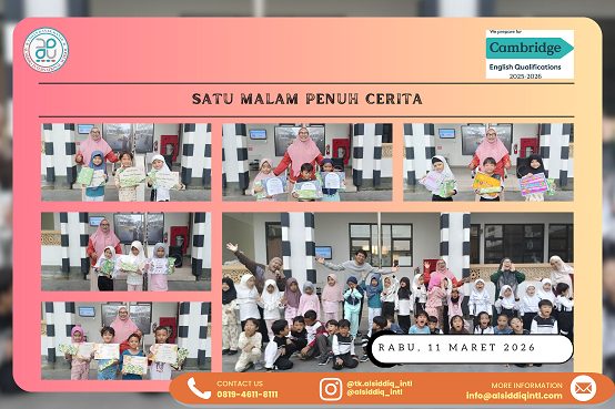 Satu Malam Penuh Cerita: Kebersamaan Ramadan Murid TK Al Siddiq International