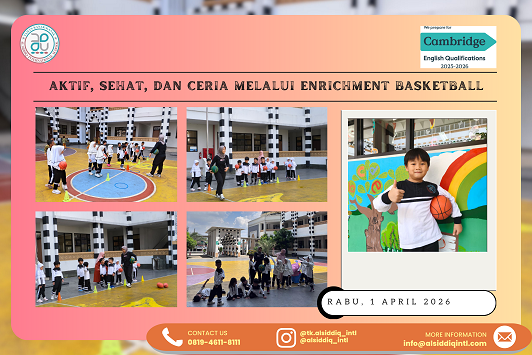 Aktif, Sehat, dan Ceria melalui Enrichment Basketball