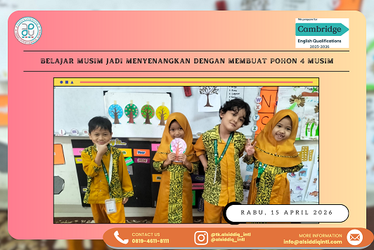 Belajar Musim Jadi Menyenangkan dengan Membuat Pohon 4 Musim