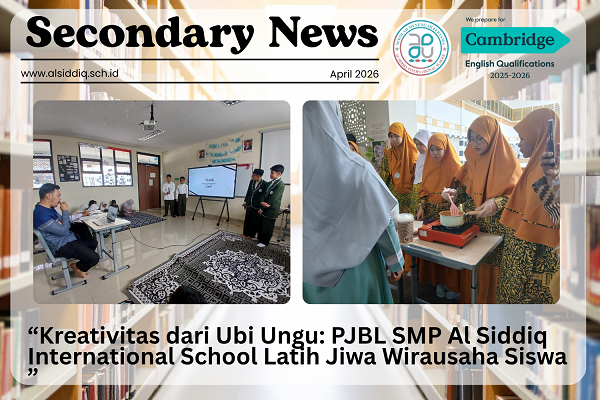 Kreativitas dari Ubi Ungu: PJBL SMP Al Siddiq International School Latih Jiwa Wirausaha Siswa