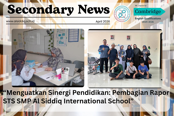 Menguatkan Sinergi Pendidikan: Pembagian Rapor STS SMP Al Siddiq International School