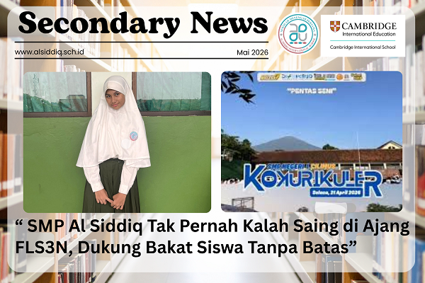 SMP Al Siddiq International Kirim Perwakilan di Ajang FLS3N, Dukung dan Ekspolrasi Bakat Siswa