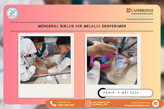 Mengenal Siklus Air melalui Eksperimen