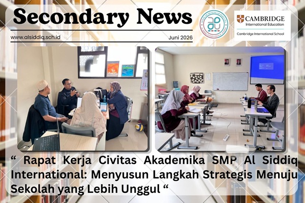 Rapat Kerja Civitas Akademika SMP Al Siddiq International: Menyusun Langkah Strategis Menuju Sekolah yang Lebih Unggul