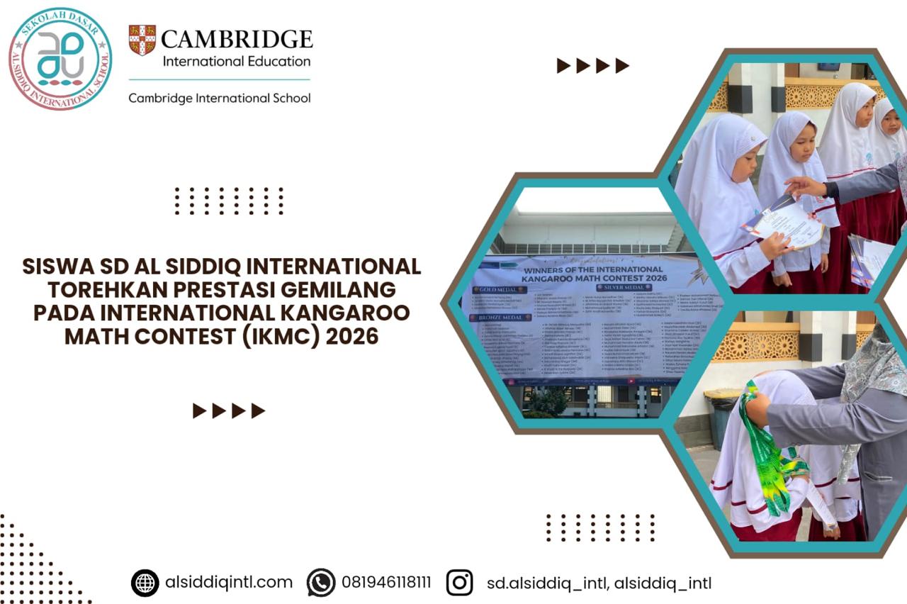 Siswa SD Al Siddiq International Torehkan Prestasi Gemilang pada International Kangaroo Math Contest (IKMC) 2026
