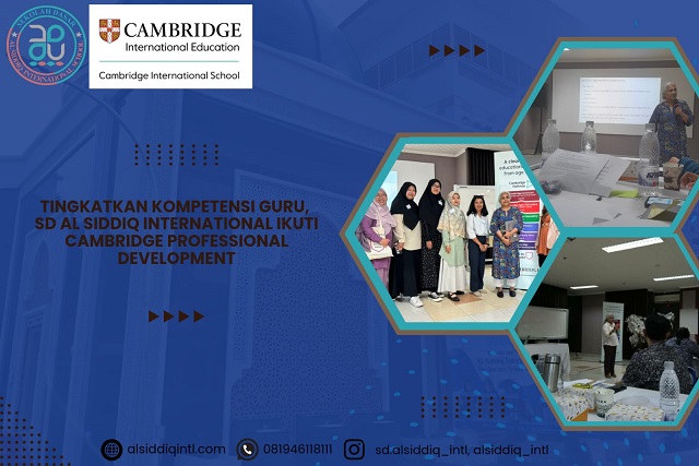 Tingkatkan Kompetensi Guru, SD Al Siddiq International Ikuti Cambridge Professional Development