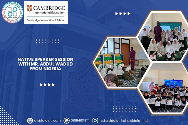 Native Speaker Session with Mr. Abdul Wadud from Nigeria
