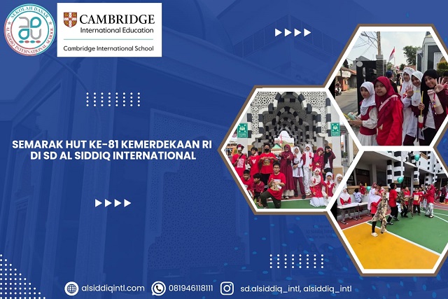 Semarak HUT ke-81 Kemerdekaan RIdi SD Al Siddiq International