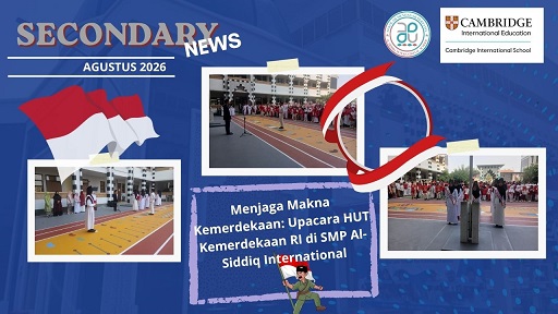 Menjaga Makna Kemerdekaan: Upacara HUT Kemerdekaan RI di SMP Al-Siddiq International