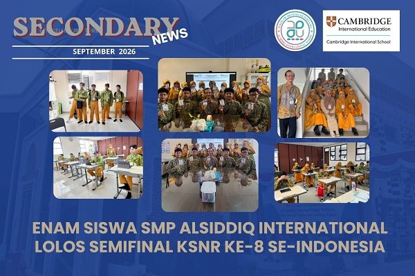 Enam Siswa SMP Al Siddiq International Lolos Semifinal KSNR ke-8 Se-Indonesia