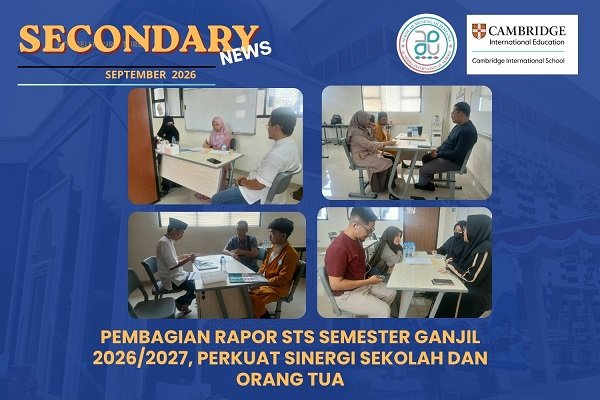 Pembagian Rapor STS Semester Ganjil 2026/2027, Perkuat Sinergi Sekolah dan Orang Tua