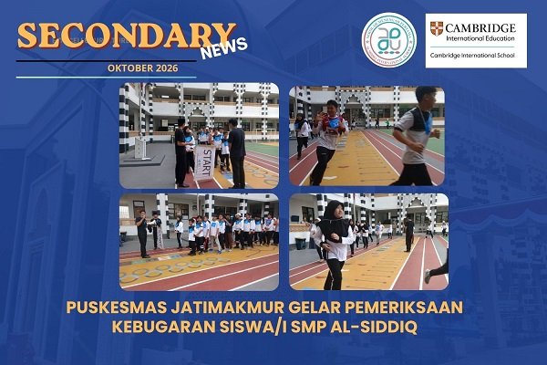 Puskesmas Jatimakmur Gelar Pemeriksaan Kebugaran Siswa SMP Al-Siddiq