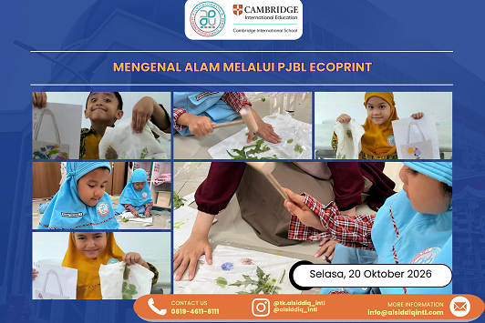 Mengenal Alam melalui Seni Ecoprint: Project-Based Learning TK Al Siddiq International